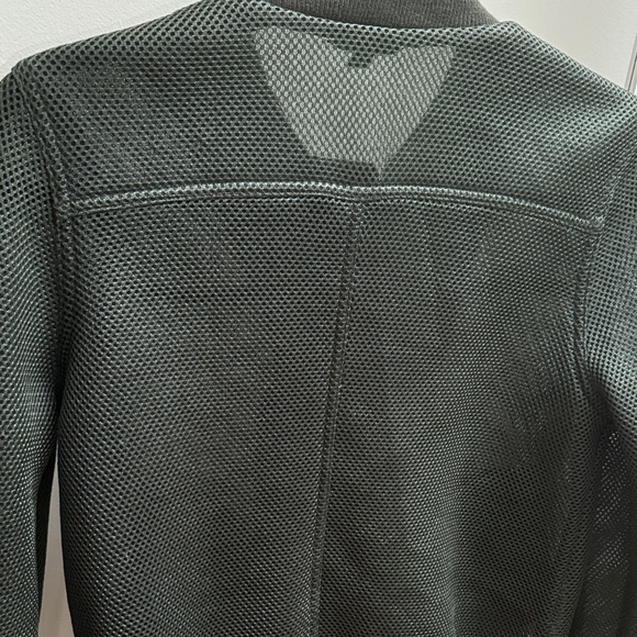 Topshop Dark Green Bomber Jacket - Picture 3 of 3